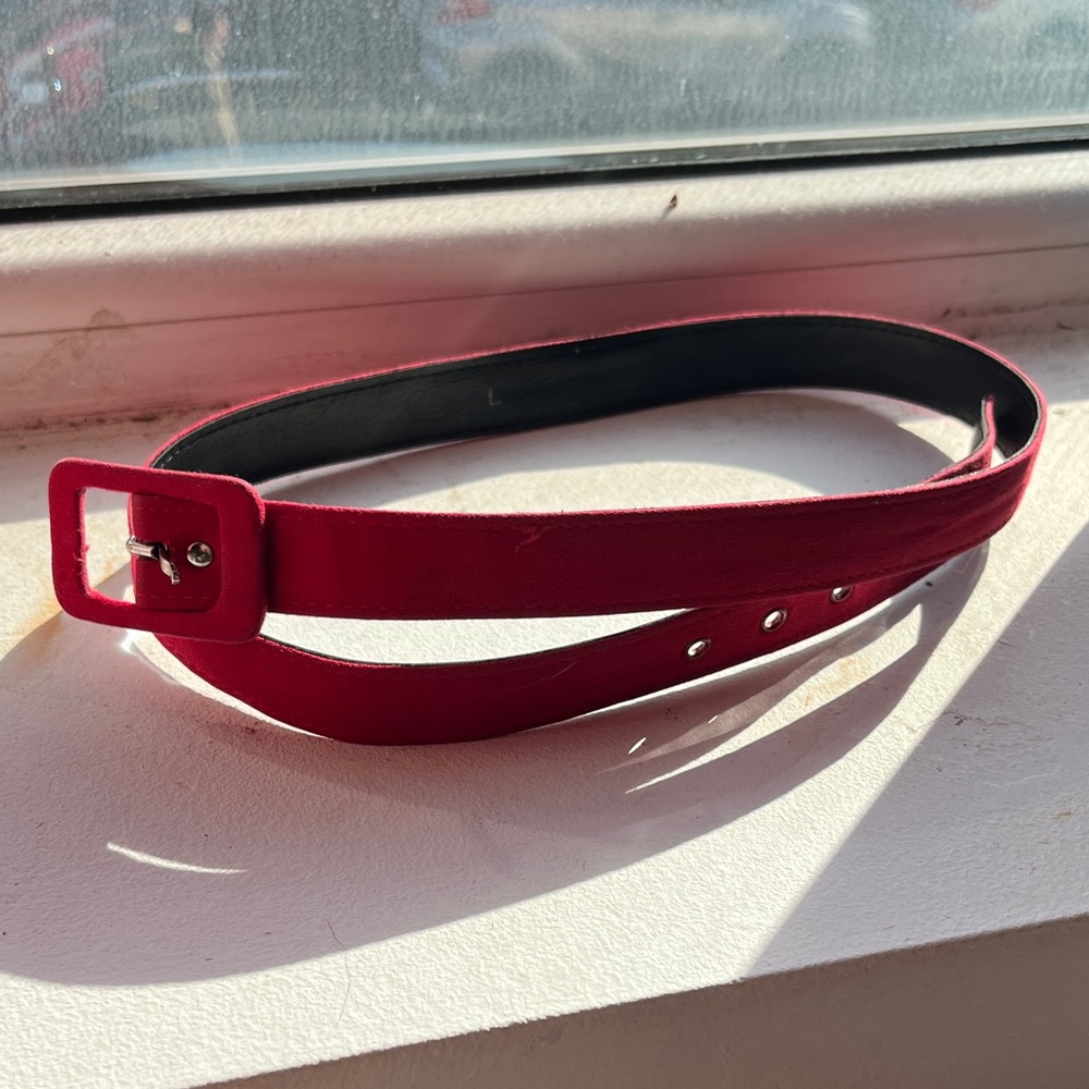 Vixen by Michelline Pitt Red Waist Belt
